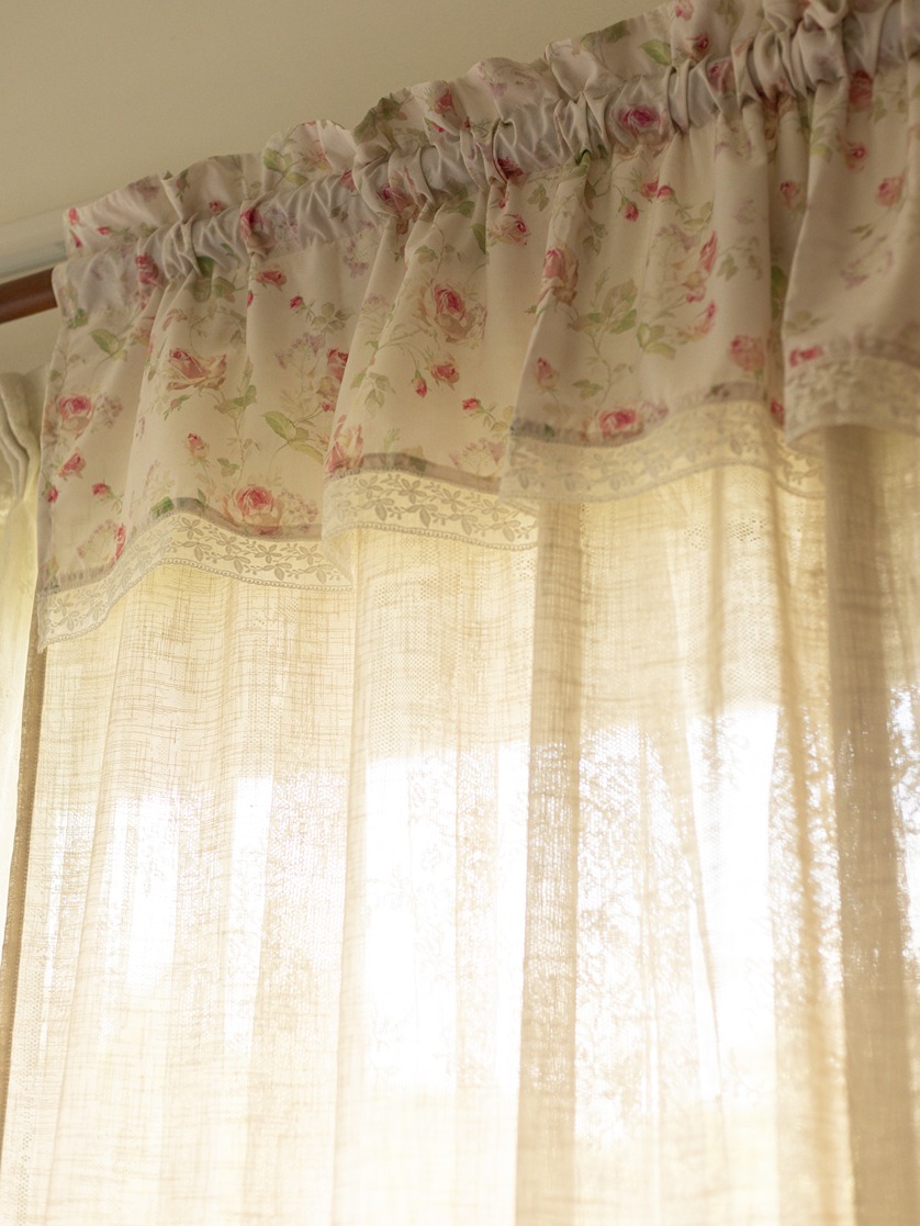 Door / Window Curtain - Blush and Bloom (Single Unit)