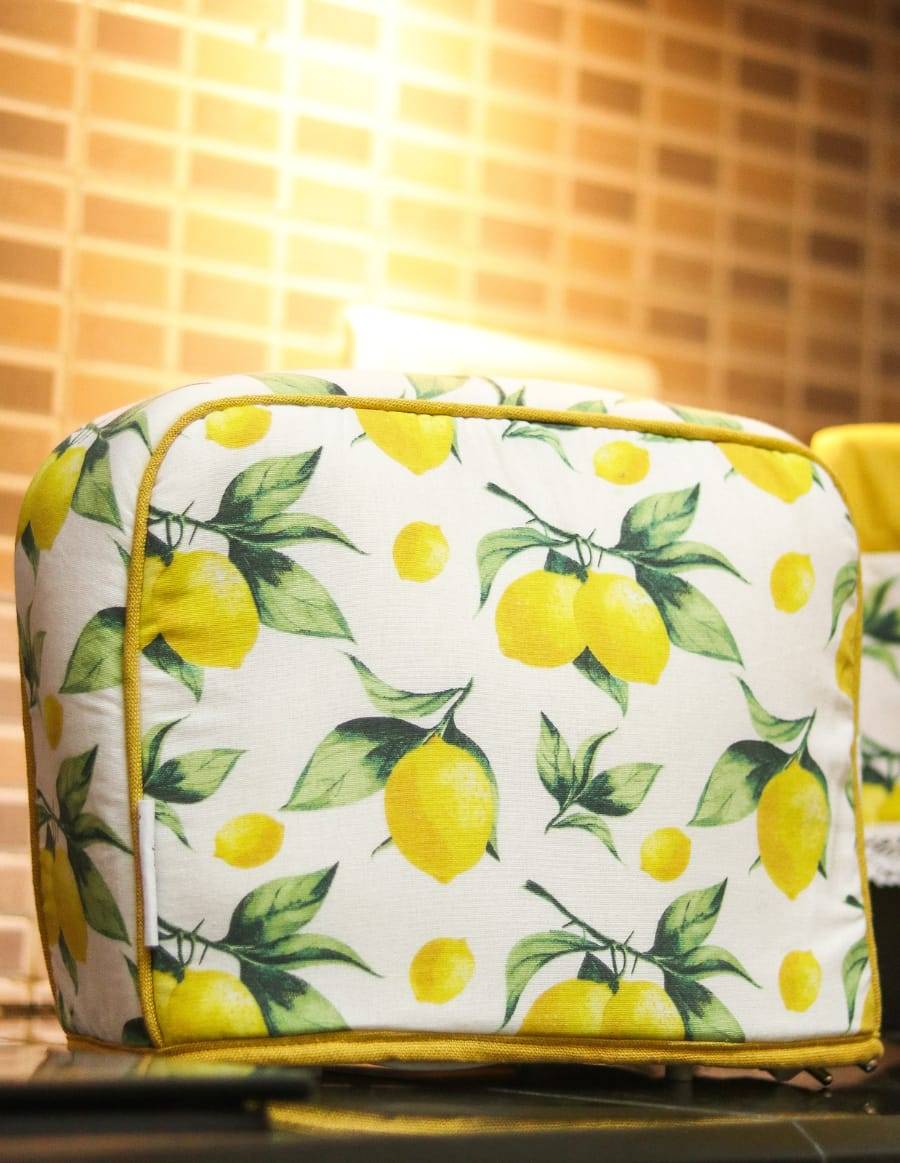 Kitchen Appliance Cover (For Toasters) - Lemon Themed