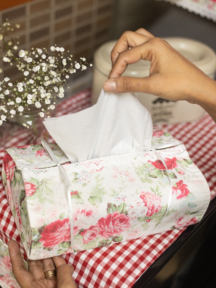 Tissue Box Cover - Eternal Rose Collection (Single Unit) - Large 