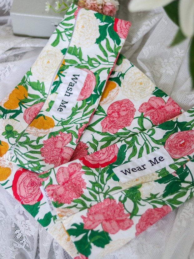 Wear Me & Wash Me - Lingerie/Organiser Pouches - From the garden