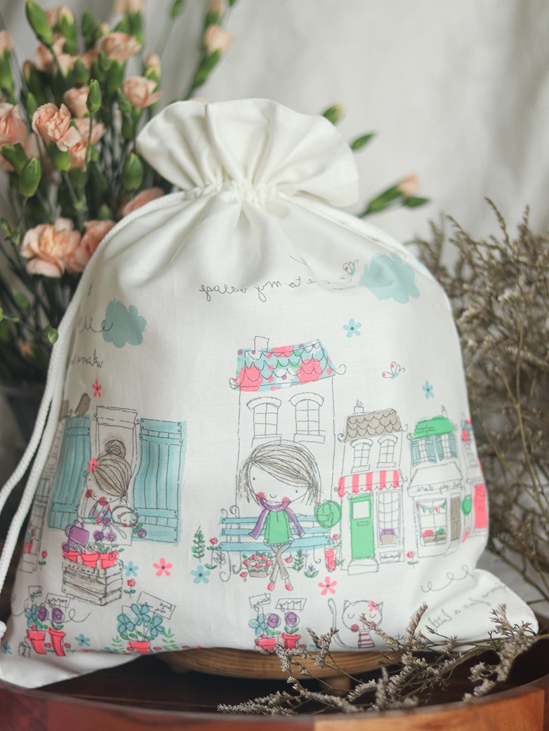 Drawstring Bag - Angel's Touch (Size: 12